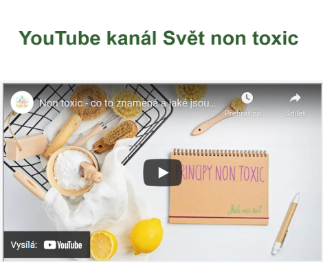 YouTube Svět non Toxic