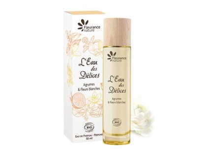 3145 fleurance nature damska parfemova voda eau des delices agrumes fleurs blanches 50ml