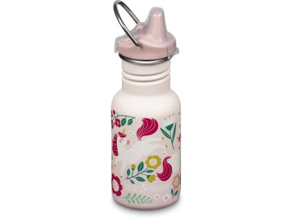 Dětská nerezová lahev Klean Kanteen Kid Classic Narrow w/Kid Sippy  355ml Cap
