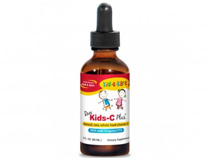 2132 north american herb spice raw tekuty vitamin c nejen pro deti kids c plus 60 ml