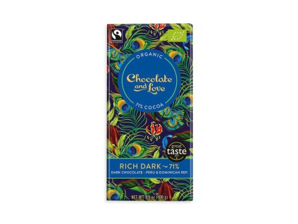 ch l rich dark 71 horka cokolada bio 80 g