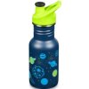 Dětská nerezová lahev Klean Kanteen Kid Classic Narrow w/Kid Sport Cap - 355 ml