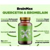 BrainMax Quercetin & Bromelain, Kvercetin a Bromelain, 100 rostlinných kapslí