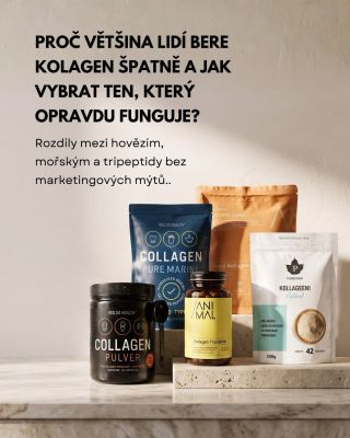 Kolagen je nejzastoupenější bílkovina v těle, ale tělo nedokáže efektivně využít nativní (neštěpený) kolagen. Aby...