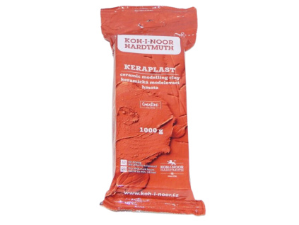 Keramická modelovací hmota 1kg, hnědá
