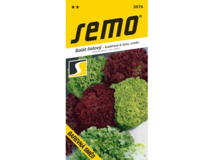 Salát kadeřavý k řezu - Barevná směs odrůd 0,8g