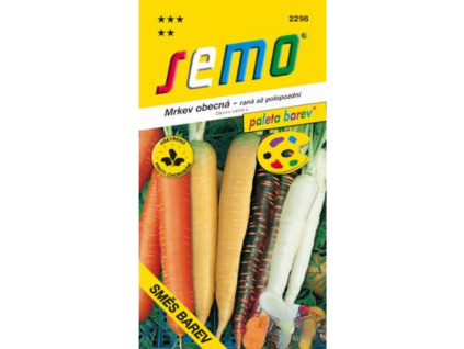 Mrkev karotka - směs barev 1g - série PALETA