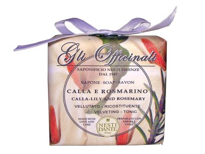 vyr 543GLI OFFICINALI calla lily and rosemary