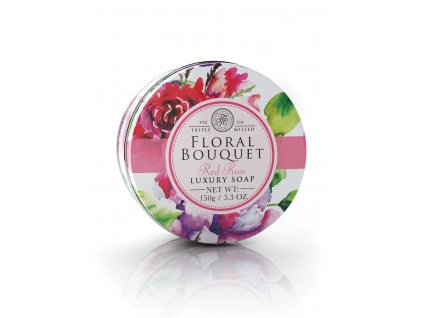 vyr 678stc somerset toiletry floral bouquet red rose soap
