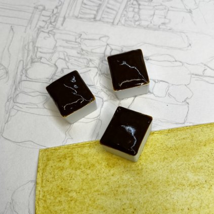 Granátové jablko - jantarová akvarelová barva 2ml