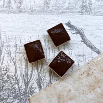 Broskev - starorůžová akvarelová barva 2ml