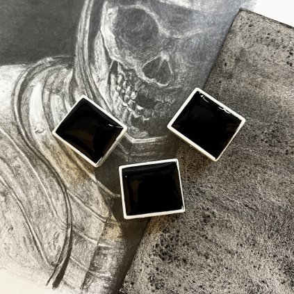 Dřevěný uhel - černá akarelová barva 2ml