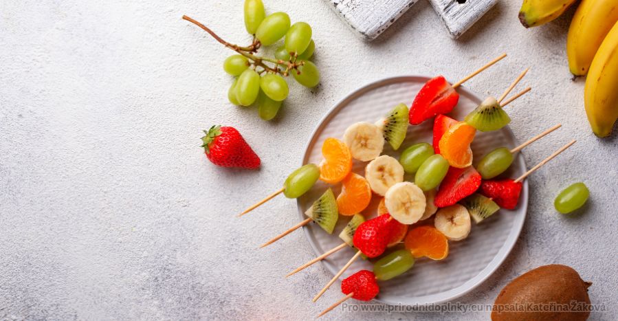 Nápady na zdravé svačinky a obědy během prázdnin