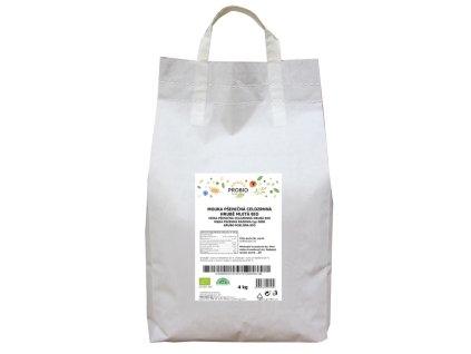Pšeničná mouka celozrnná hrubě mletá BIO 4 kg PROBIO Výprodej DMT 07/2025