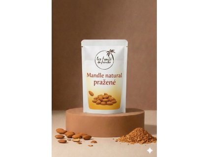 Mandle natural pražené