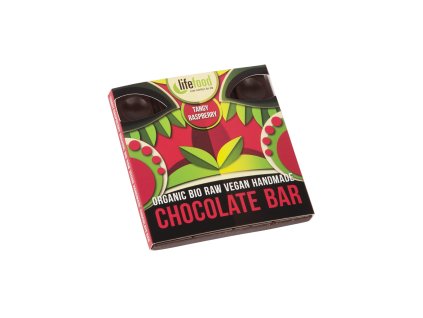 Lifefood čokoláda malinová BIO RAW 35 g