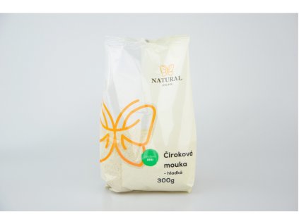000001733 9051 mouka cirokova hladka jemne mleta 300g natural jihlava