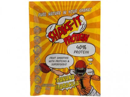 shake it protein banán maracuja jednoporcovka