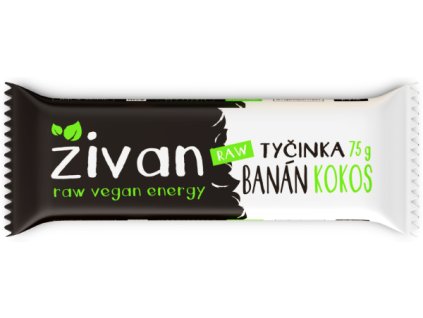 živan tyčinka banán a kokos