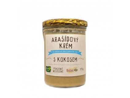 arašídovo kokosový krém božské oříšky