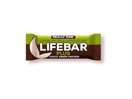 Lifebar plus čokoláda a konopný protein BIO 47 g