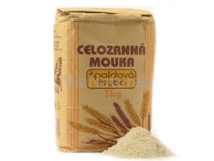 ŠPALDOVÁ MOUKA HRUBÁ 1kg BIO