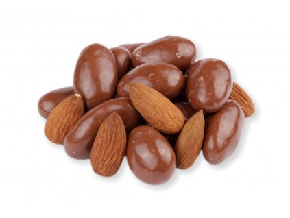 MANDLE V MLÉČNÉ 70% ČOKOLÁDĚ 500g