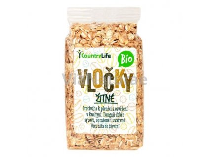 ŽITNÉ VLOČKY BIO 250g COUNTRY LIFE