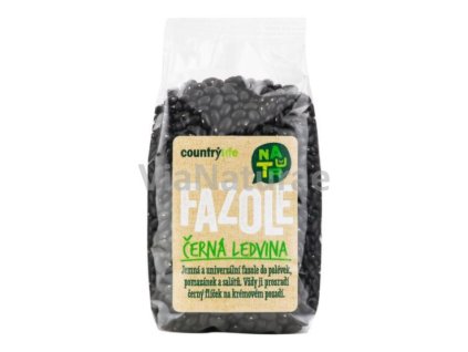FAZOLE ČERNÁ LEDVINA 500g Country Life