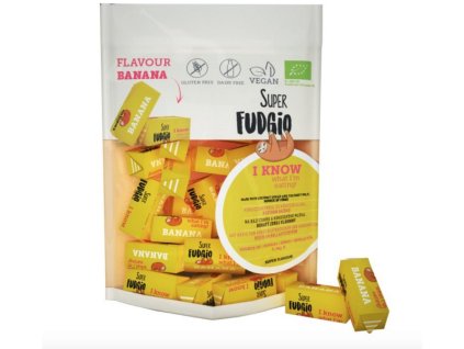 Bio Veganské karamely - banán 150g, min. trv. 26.2.2019