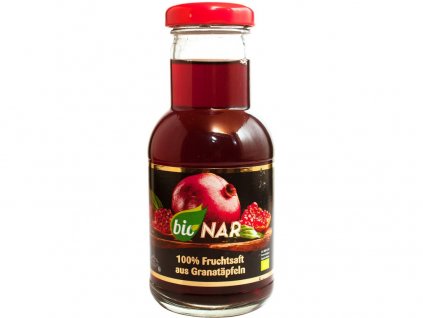 Bio šťáva z granátového jablka 100% 200ml