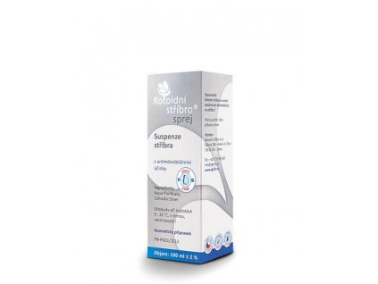 Koloidní stříbro sprej 100 ml - Proti akné 20 ppm