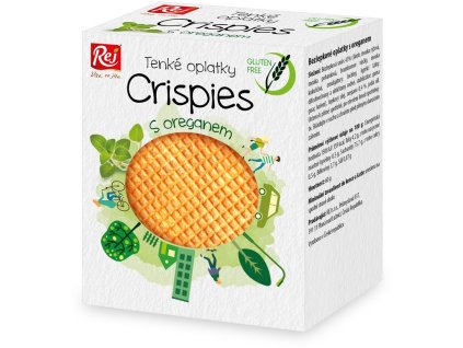 Bezlepkové oplatky s oreganem 60g