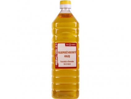 46446 bio olej slunecnicovy lisovany za studena 1l plast