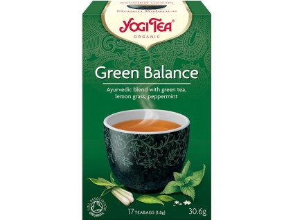 Bio Zelená rovnováha Yogi Tea 17 x 1,8 g