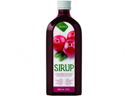 46836 sirup brusinka 250ml