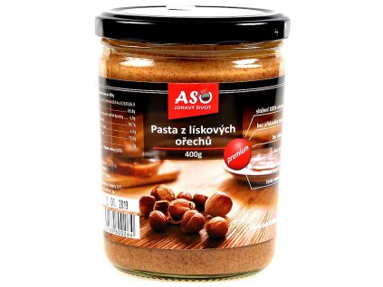 PASTA Z LÍSKOVÝCH OŘÍŠKŮ 400g
