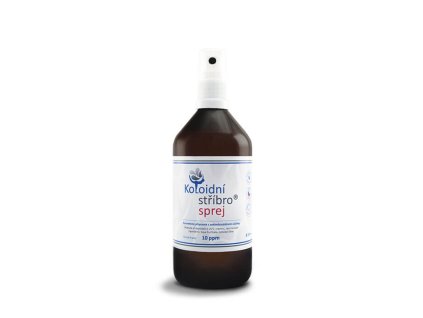 Koloidní stříbro sprej 200 ml - 10 ppm, Koloidní stříbro s.r.o.
