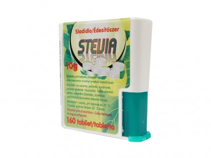 Stevia - sladidlo tablety , dávkovač 160tbl