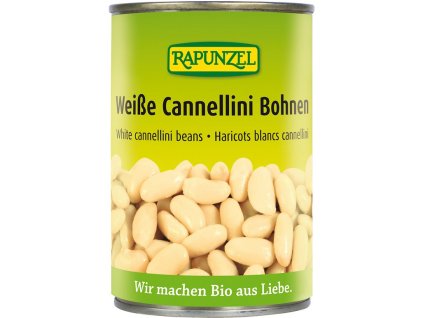 Bio bílá fazole sterilovaná 400g