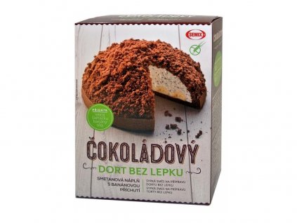 Čokoládový dort bez lepku+ náplň 430g