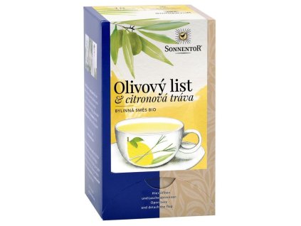 Bio Olivový list a citronová tráva porcovaný 18x1,8g