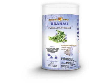 Ajurvéda med Brahmi 5x15g Tubus- podpora paměti