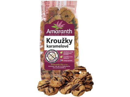 Kroužky karamelové 100g