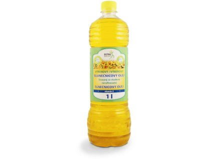 Výběrový slunečnicový olej 1l plast