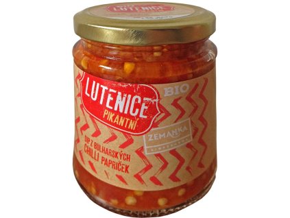 Bio lutenice pikantní 190g