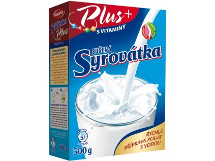 Syrovátka sušená Plus 500g s vitamíny