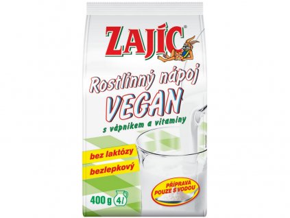 54204 rostlinny napoj zajic vegan 400g sacek