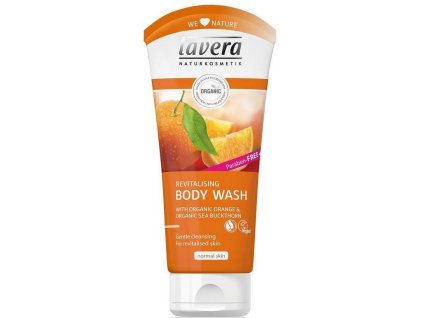 Bio Lavera Sprchový gel Bio pomeranč, rakytník 200ml