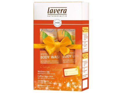 Bio Lavera Dárkový Wellness Pomerančové zážitky